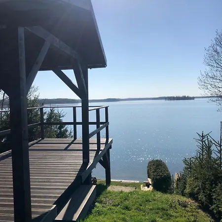 Nad Jeziorem Dobskim Polwysep 公寓 *